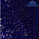 Zdjęcie - Koraliki TOHO Round 8/0 Transparent-Frosted Cobalt